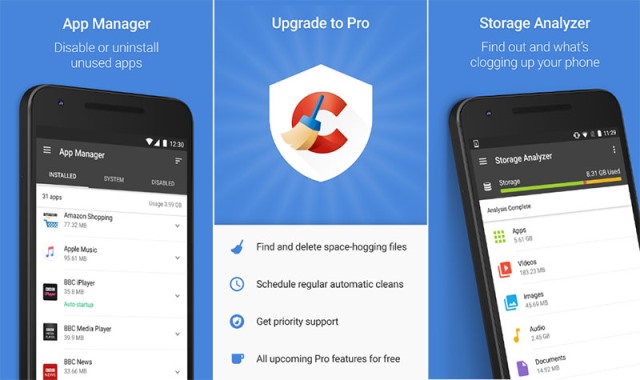 Aplikasi pembersih android CCleaner