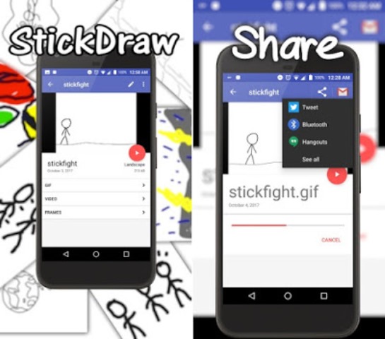 Aplikasi pembuat video animasi StickDraw