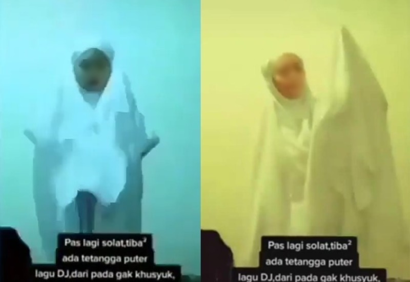 Bikin Video TikTok Salat Sambil Joget, Wanita Ini Diciduk Polisi Bikin Video TikTok Salat Sambil Joget Wanita Ini Diciduk Polisi