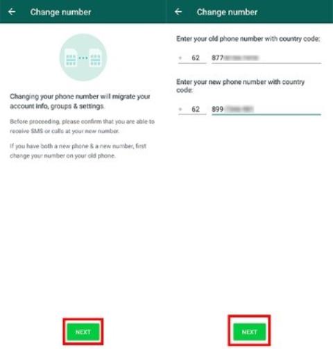 Cara mengganti nomor whatsapp dengan mudah