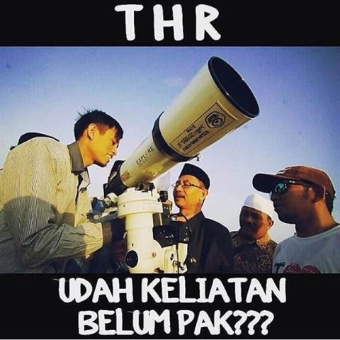 Meme THR Belum Cair