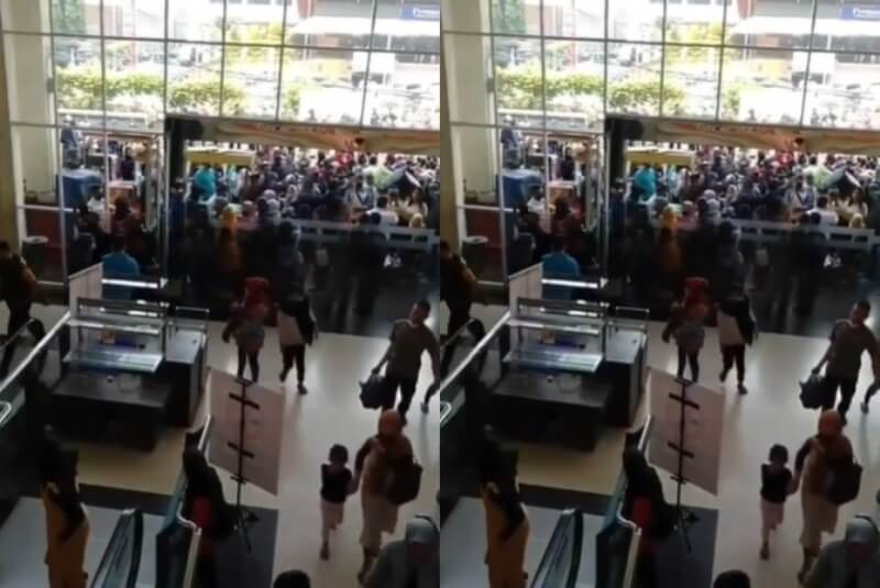 VIRAL Video Mall CBD Ciledug Diserbu Pengunjung di Tengah Pandemi