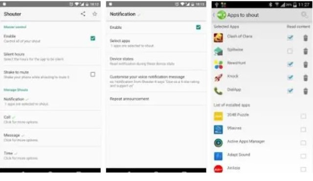 Aplikasi Android tercanggih Shouter