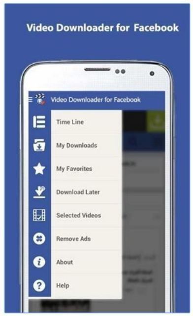 Aplikasi download video Facebook Video Downloader for Facebook