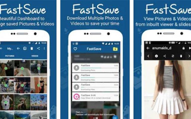 Aplikasi download video Instagram FastSave for Instagram
