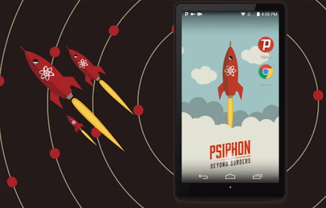 Aplikasi internet gratis Psiphon Pro