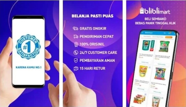 Aplikasi jual beli online Blibli.com