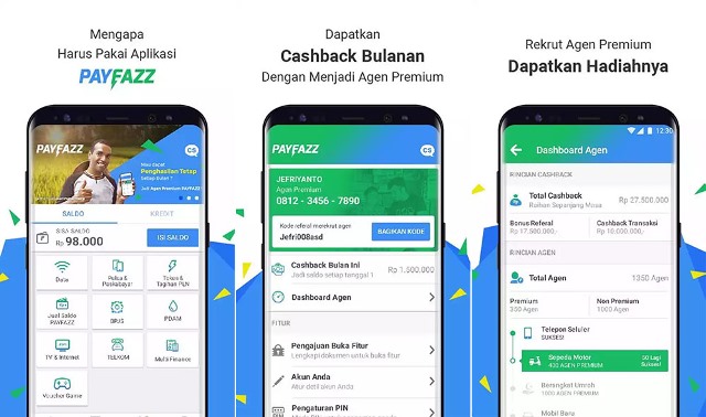 Aplikasi jualan pulsa PayFazz