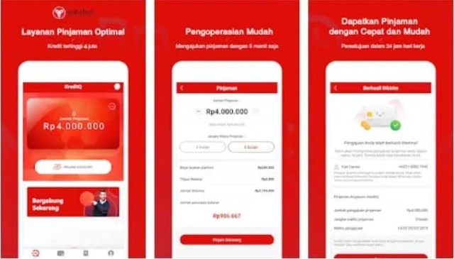 Aplikasi meminjam uang KreditQ