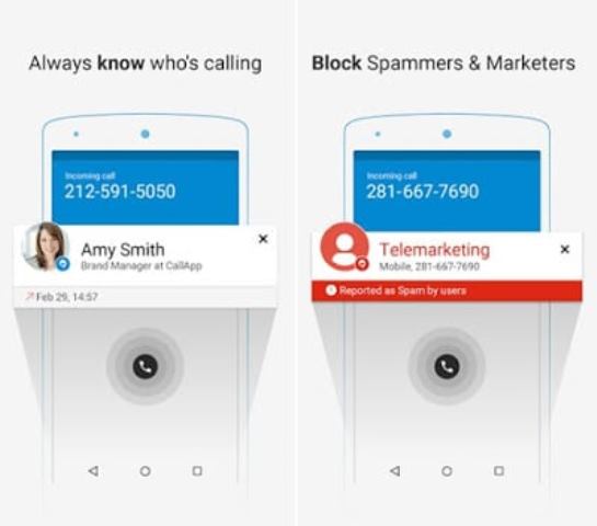 Aplikasi pelacak nomor HP Caller ID Block by CallApp