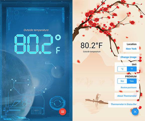 Aplikasi pengukur suhu Thermometer Free Aplikasi pengukur suhu Thermometer Free