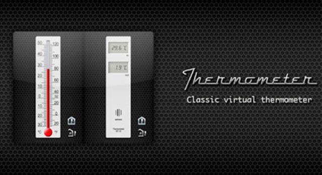 Aplikasi pengukur suhu Thermometer Aplikasi pengukur suhu Thermometer