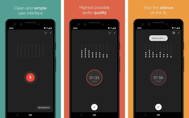 Aplikasi perekam suara Smart Voice Recorder Aplikasi perekam suara Smart Voice Recorder