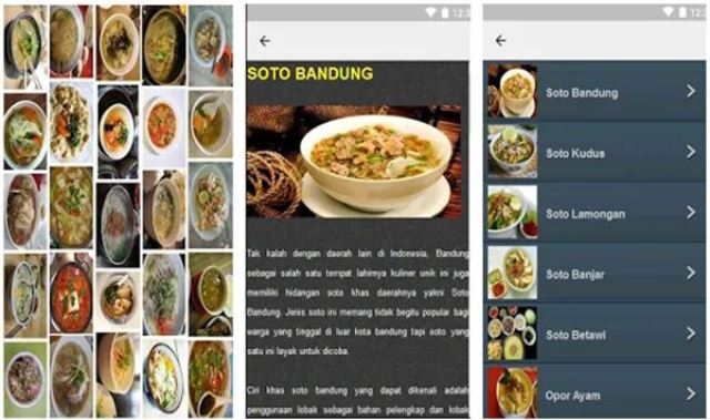 Aplikasi resep masakan Resep Masakan Berkuah