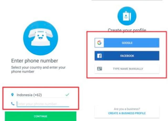 Cara melacak nomor telepon lewat aplikasi Truecaller