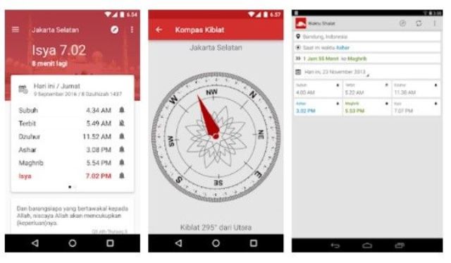 Jadwal Sholat dan Imsakiyah