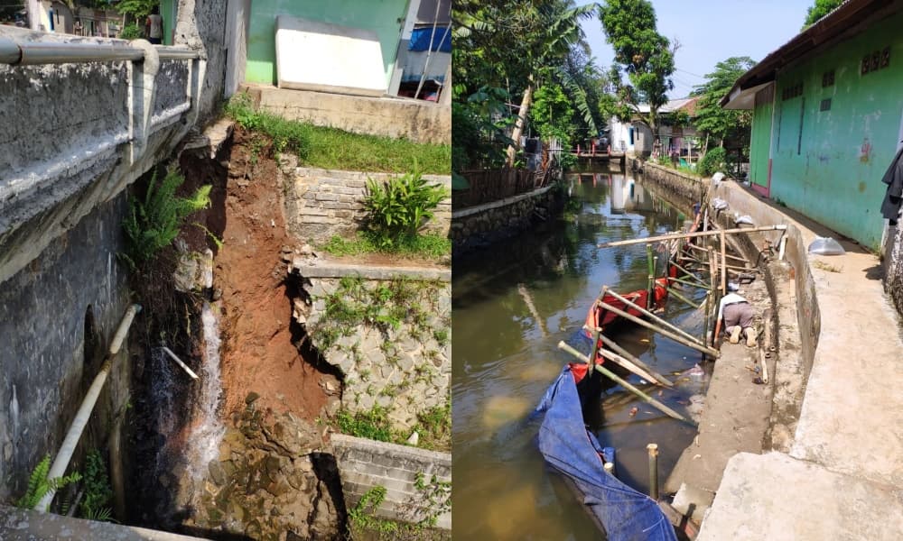 Ratusan Warga di Cibinong Terancam Banjir Bandang