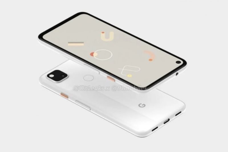 Render Google Pixel 4a