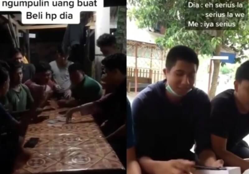 Salut Banget! Sekelompok Remaja ini Sengaja Patungan Beli HP Untuk Temannya Salut Banget Sekelompok Remaja ini Rela Patungan Beli HP Untuk Temannya