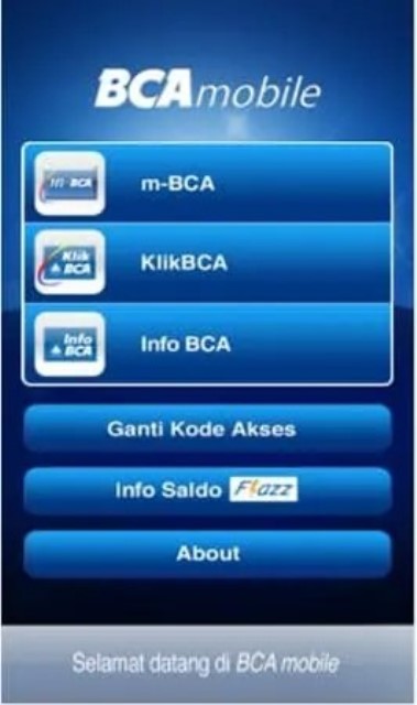 Aplikasi M Banking BCA Mobile