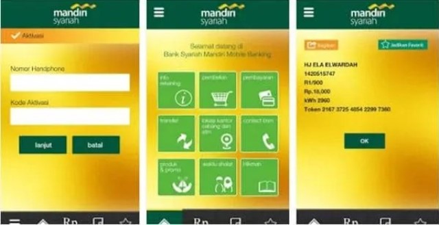 Aplikasi M Banking BSM Mobile Banking