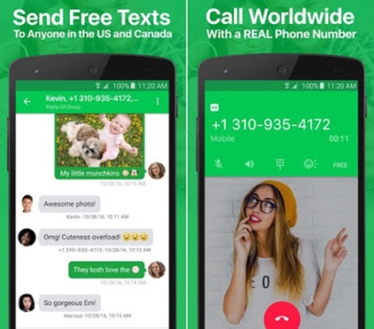 Aplikasi SMS gratis textPlus