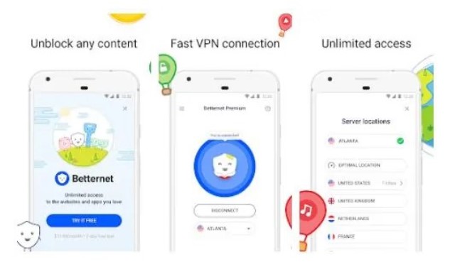 Aplikasi VPN untuk Android VPN Free Batternet
