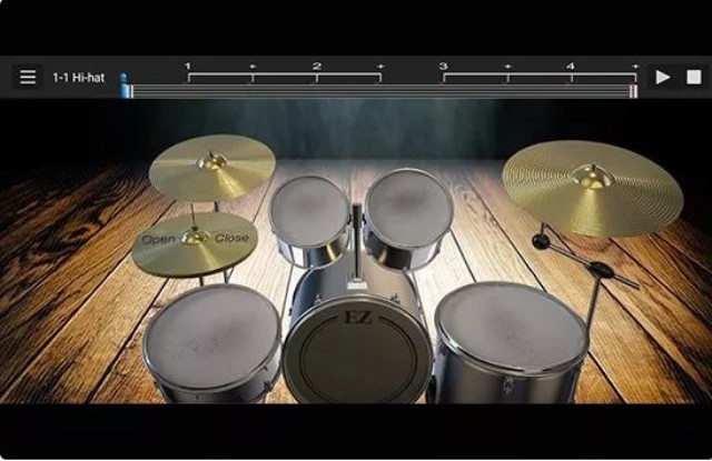 Aplikasi bermain drum Easy Real Drums