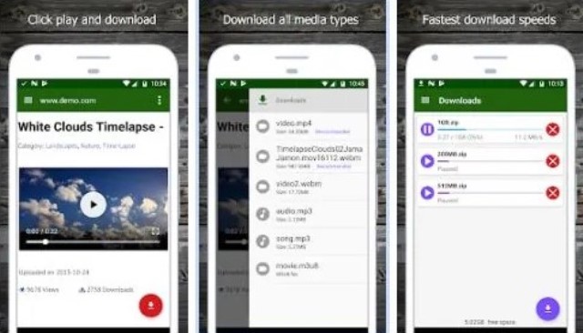 Aplikasi download video Video Downloader