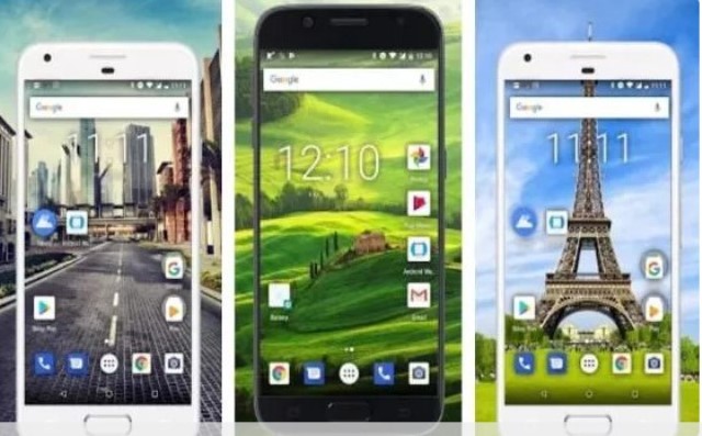 Aplikasi layar transparan terbaik Transparent Phone Screen HD Simulation