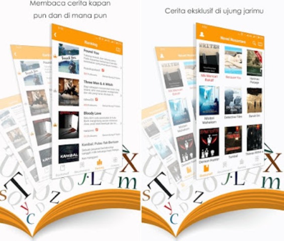 Aplikasi novel Android Novel Nusantara
