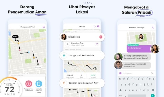 Aplikasi pelacak lokasi Life360