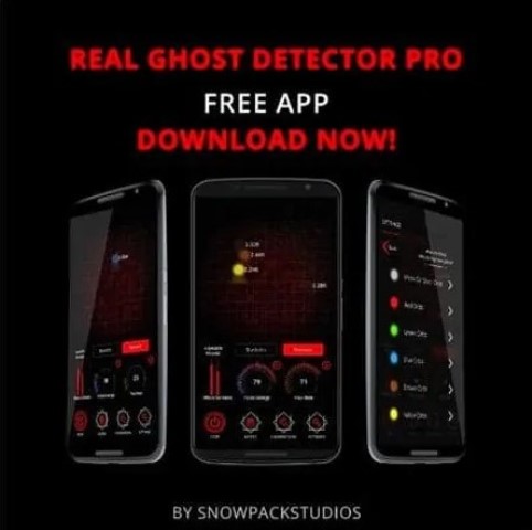 Aplikasi pendeteksi hantu Real Ghost Detector PRO