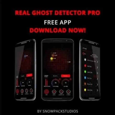 Aplikasi pendeteksi hantu Real Ghost Detector PRO