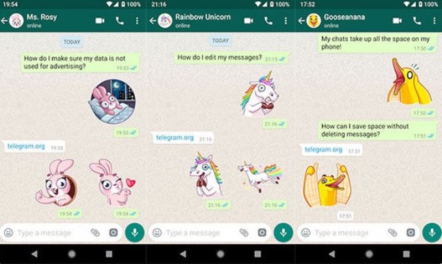 Aplikasi stiker WhatsApp 10 Sticker Pracks for WA