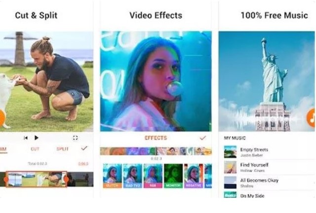 Aplikasi untuk menggabungkan video YouCut