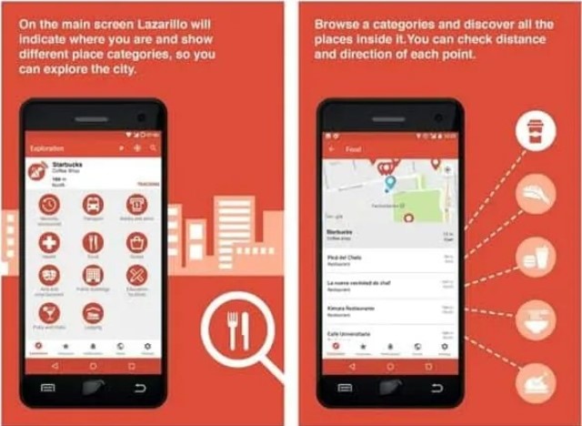 Aplikasi untuk tunanetra Lazarillo GPS for Blind