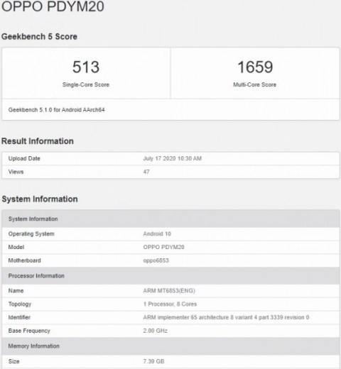 Bocoran spesifikasi Oppo A72 5G Bocoran spesifikasi Oppo A72 5G