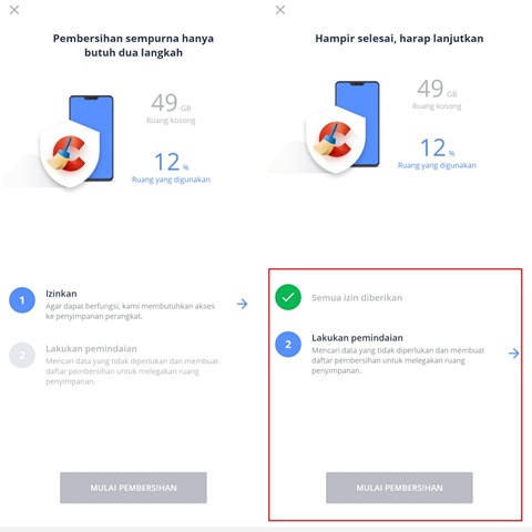 Cara menghapus cache di HP menggunakan aplikasi