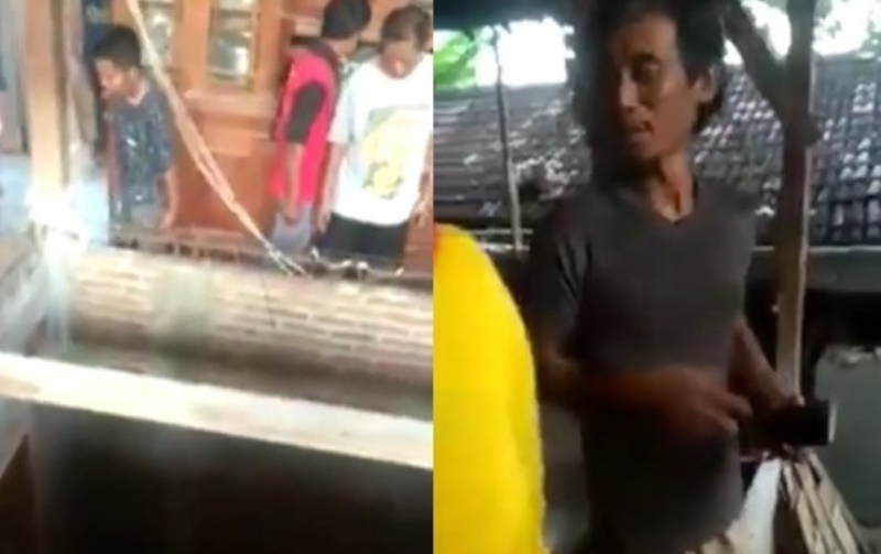 Dalam Waktu Semalam Seorang Warga Ngawi Ngaku Pindahkan Rumah Sendirian Tanpa Dibantu