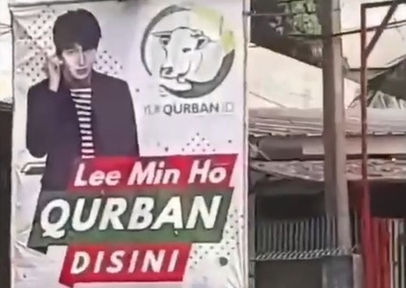 Heboh Soal Poster Lee Min Ho Qurban Ini Faktanya