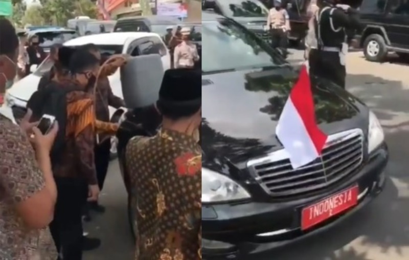 VIRAL Video Mobil Dinas Wapres Maruf Amin Isi BBM dari Jerigen di Pinggir Jalan