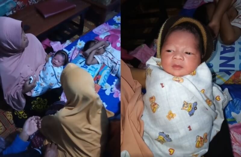 Warga di Tasikmalaya Heboh Seorang Ibu Hamil 1 Jam Lalu Langsung Melahirkan