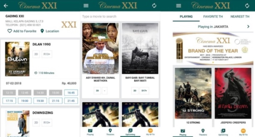 5 Aplikasi Pesan Tiket Bioskop Online di Android