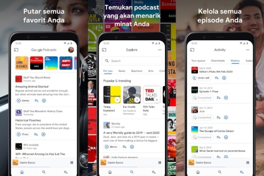 Aplikasi Podcast Terbaik di Android