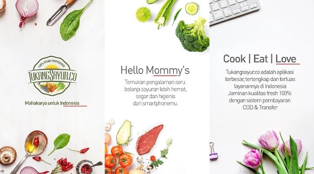 Aplikasi belanja sayur online Tukangsayur.co