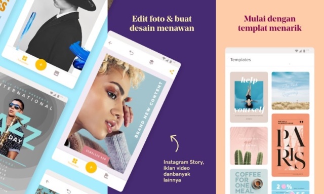 Aplikasi edit story Instagram Over