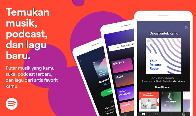 Aplikasi podcast terbaik Spotify