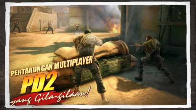 Game perang offline Brother in Arms 3