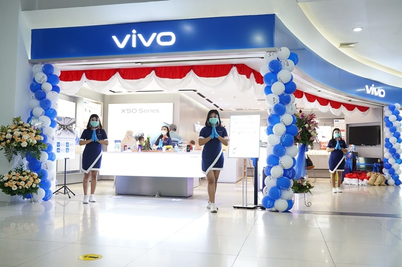 Gerai offline baru Vivo di Supermall Karawaci